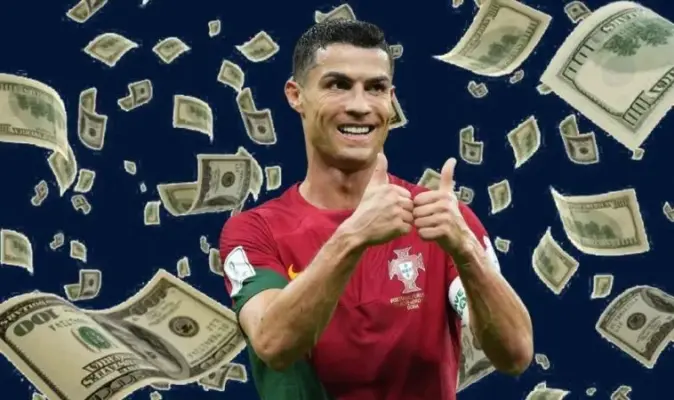 Cristiano Ronaldo với giá trị tài sản ước tính 500 triệu đô